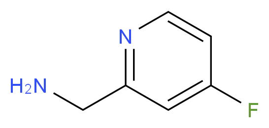 (4-FLUOROPYRIDIN-2-YL)METHANAMINE_分子结构_CAS_859166-87-3)