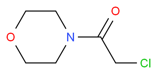 2-氯-1-吗琳乙-1-酮_分子结构_CAS_1440-61-5)