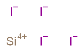 silicon(4+) ion tetraiodide_分子结构_CAS_13465-84-4