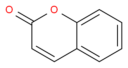 2H-chromen-2-one_分子结构_CAS_91-64-5