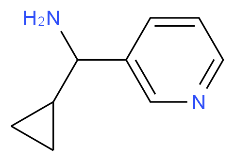 cyclopropyl(pyridin-3-yl)methanamine_分子结构_CAS_535925-69-0)