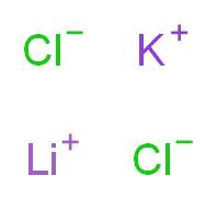 氯化锂-氯化钾_分子结构_CAS_65567-96-6)