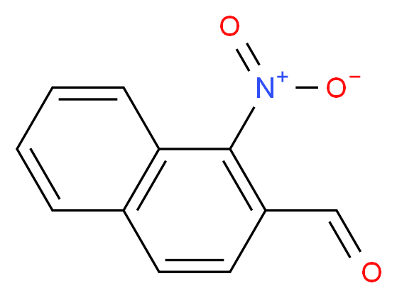 1-nitronaphthalene-2-carbaldehyde_分子结构_CAS_101327-84-8