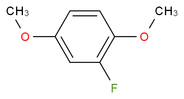 2-Fluoro-1,4-dimethoxybenzene_分子结构_CAS_82830-49-7)