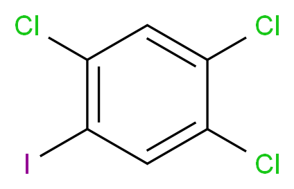 1,2,4-三氯-5-碘苯_分子结构_CAS_7145-82-6)