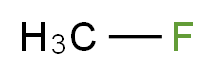 Methyl fluoride_分子结构_CAS_593-53-3)