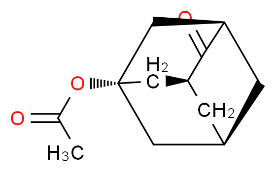 4-Oxo-1-adamantyl acetate_分子结构_CAS_63382-10-5)