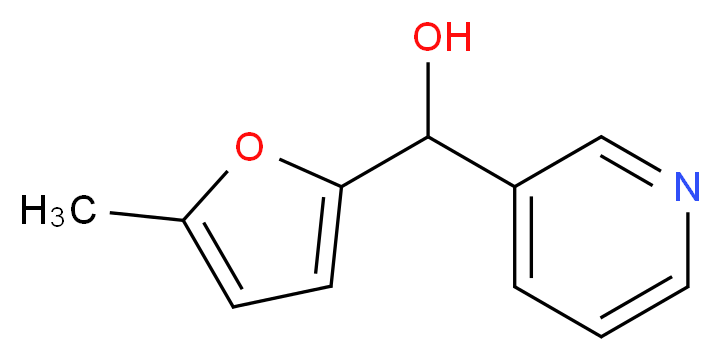 (5-methyl-2-furyl)(pyridin-3-yl)methanol_分子结构_CAS_356554-26-2)