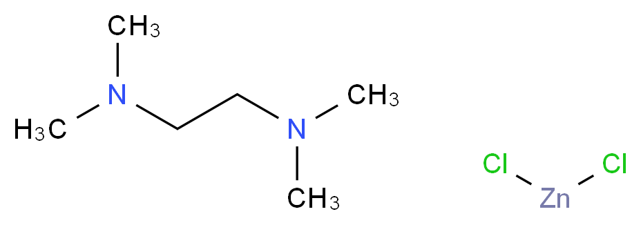 氯(N,N,N′,N′-四甲基乙烯二胺)锌_分子结构_CAS_28308-00-1)