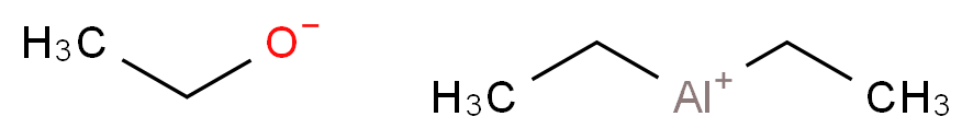 diethylalumanylium ethanolate_分子结构_CAS_1586-92-1