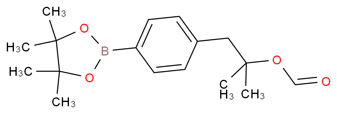 4-(叔丁氧基羰基)苯硼酸频哪酯_分子结构_CAS_850568-72-8)