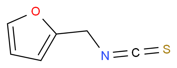 异硫氢酸糠酯_分子结构_CAS_4650-60-6)