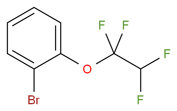 1-bromo-2-(1,1,2,2-tetrafluoroethoxy)benzene_分子结构_CAS_883499-00-1