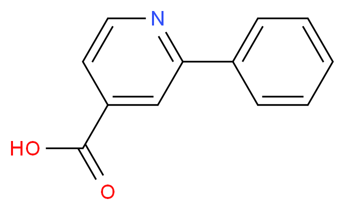 2-Phenylisonicotinic acid_分子结构_CAS_55240-51-2)