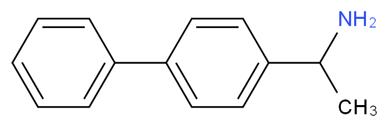 1-(4-phenylphenyl)ethan-1-amine_分子结构_CAS_86217-82-5
