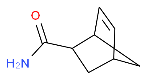 bicyclo[2.2.1]hept-5-ene-2-carboxamide_分子结构_CAS_95-17-0