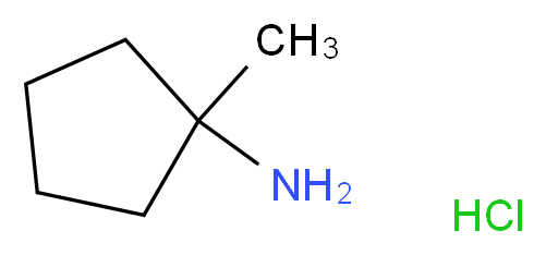 1-methylcyclopentan-1-amine hydrochloride_分子结构_CAS_)