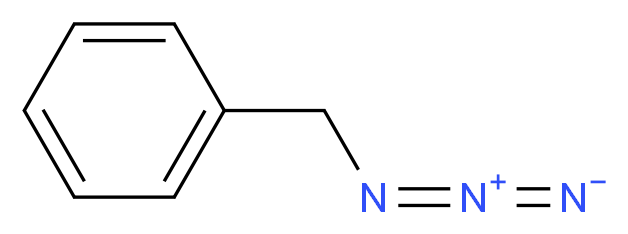 (azidomethyl)benzene_分子结构_CAS_622-79-7