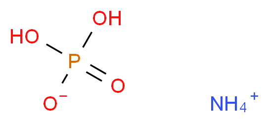 ammonium dihydrogen phosphate_分子结构_CAS_7722-76-1