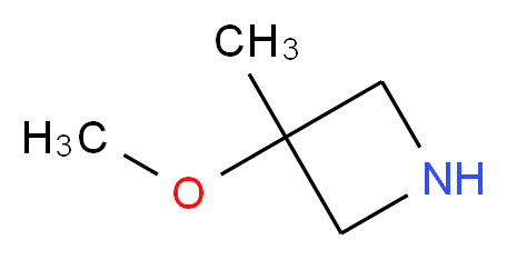 3-methoxy-3-methylazetidine_分子结构_CAS_877665-31-1