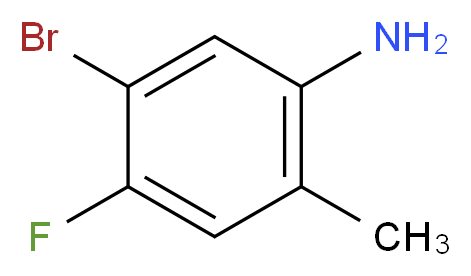 5-Bromo-4-fluoro-2-methylaniline_分子结构_CAS_627871-16-3)