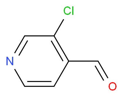 3-CHLOROISONICOTINALDEHYDE_分子结构_CAS_72990-37-5)