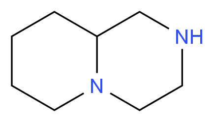 Octahydro-1H-pyrido[1,2-a]pyrazine_分子结构_CAS_4430-75-5)