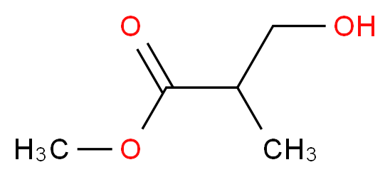 methyl 3-hydroxy-2-methylpropanoate_分子结构_CAS_)