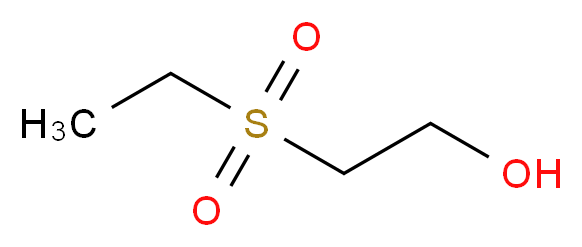 2-(乙烷磺酰)乙醇_分子结构_CAS_513-12-2)