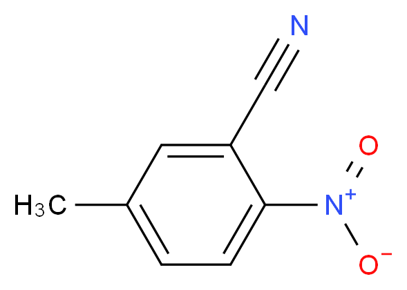 5-methyl-2-nitrobenzonitrile_分子结构_CAS_64113-86-6