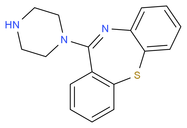 N-Des[2-(2-hydroxyethoxy)ethyl] Quetiapine Dihydrochloride _分子结构_CAS_111974-74-4)