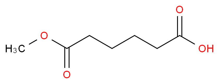 6-Methoxy-6-oxohexanoic acid_分子结构_CAS_627-91-8)