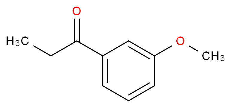 1-(3-methoxyphenyl)propan-1-one_分子结构_CAS_37951-49-8