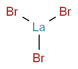 溴化镧(III)_分子结构_CAS_13536-79-3)