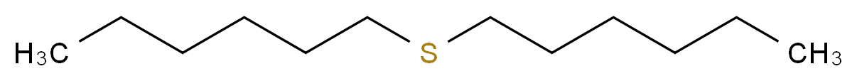 1-(hexylsulfanyl)hexane_分子结构_CAS_6294-31-1