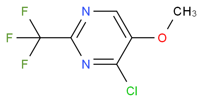 4-Chloro-5-methoxy-2-(trifluoromethyl)pyrimidine_分子结构_CAS_808770-41-4)