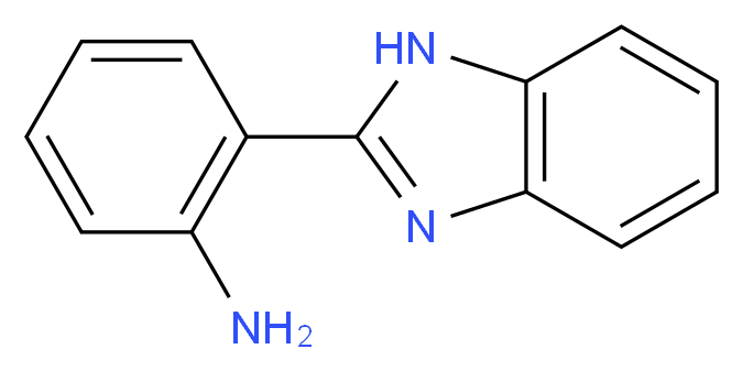 2-(1H-benzimidazol-2-yl)aniline_分子结构_CAS_5805-39-0)