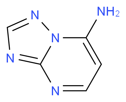 [1,2,4]Triazolo[1,5-a]pyrimidin-7-amine_分子结构_CAS_5915-16-2)