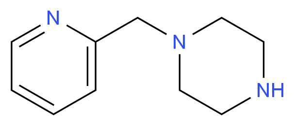 1-(Pyridin-2-ylmethyl)piperazine trihydrochloride_分子结构_CAS_)