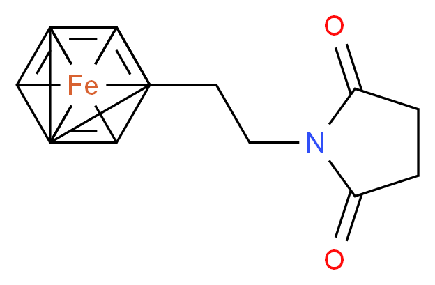 N-(2-Ferrocenylethyl)Maleimide_分子结构_CAS_)