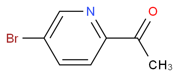 1-(5-bromopyridin-2-yl)ethan-1-one_分子结构_CAS_139042-59-4