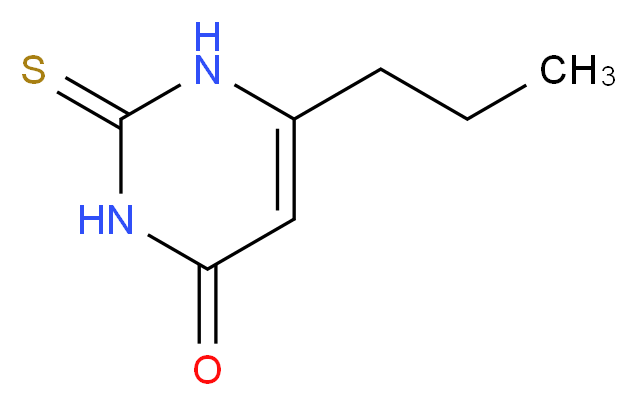 Propylthiouracil_分子结构_CAS_51-52-5)