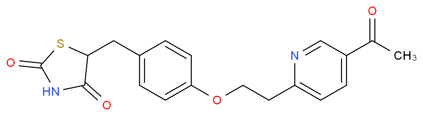 Keto Pioglitazone (M-III)_分子结构_CAS_146062-45-5)