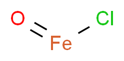 chloro(oxo)iron_分子结构_CAS_56509-17-2