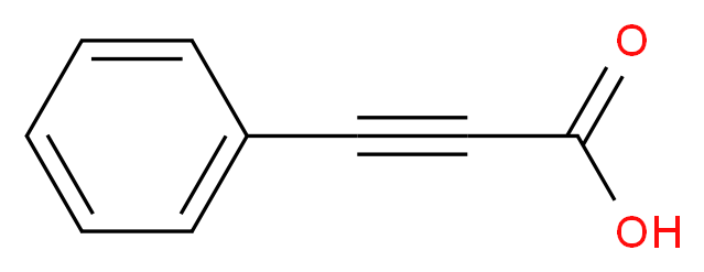 3-phenylpropiolic acid_分子结构_CAS_637-44-5)