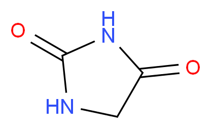 imidazolidine-2,4-dione_分子结构_CAS_461-72-3)