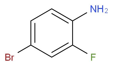 4-Bromo-2-fluoroaniline 99%_分子结构_CAS_367-24-8)