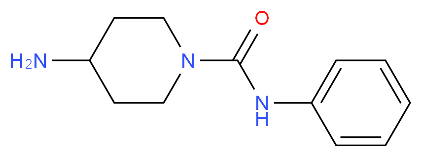 4-amino-N-phenylpiperidine-1-carboxamide_分子结构_CAS_937602-01-2