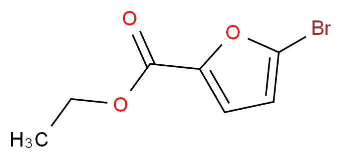 ETHYL 5-BROMOFURAN-2-CARBOXYLATE_分子结构_CAS_6132-37-2)