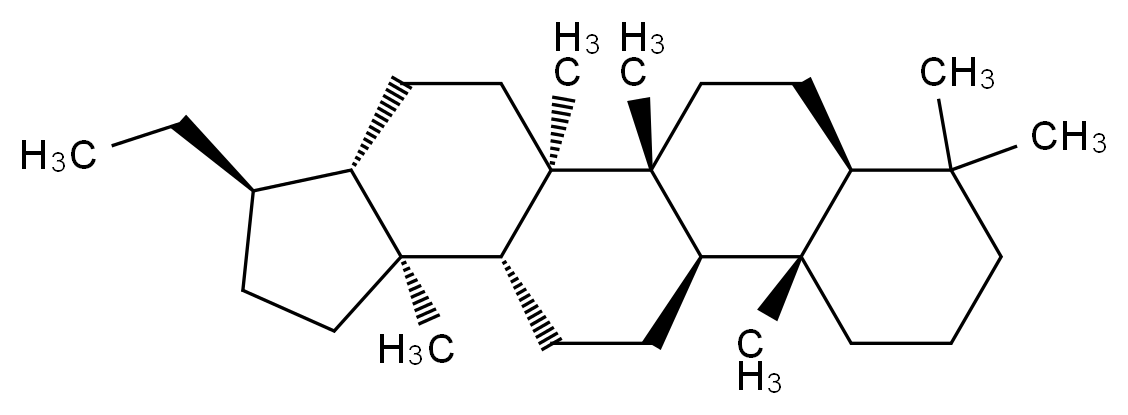 (1R,2R,5S,6R,9S,10R,13R,14S,19S)-6-ethyl-1,2,9,14,18,18-hexamethylpentacyclo[11.8.0.0<sup>2</sup>,<sup>1</sup><sup>0</sup>.0<sup>5</sup>,<sup>9</sup>.0<sup>1</sup><sup>4</sup>,<sup>1</sup><sup>9</sup>]henicosane_分子结构_CAS_3258-87-5